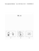 MOBILE TERMINAL AND METHOD FOR CONTROLLING FUNCTIONS RELATED TO EXTERNAL DEVICES diagram and image