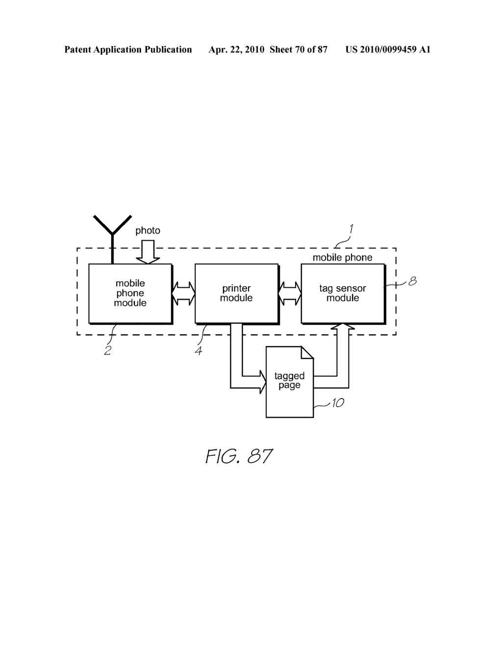 Mobile Telephone For Printing A Business Card - diagram, schematic, and image 71