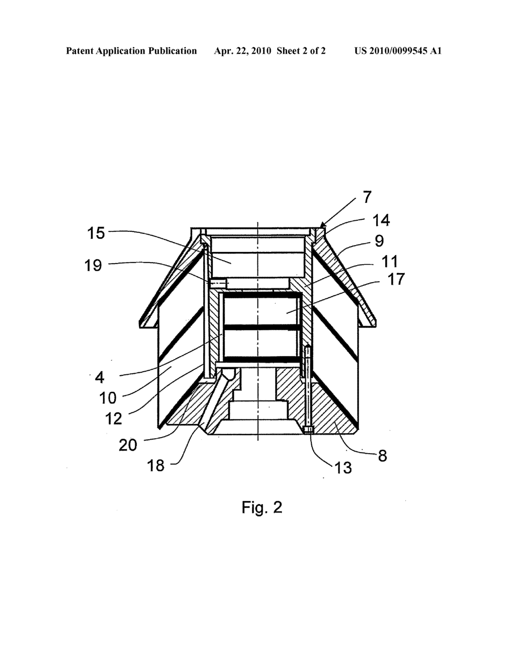 COMPRESSIBLE UNIT FOR A CENTRIFUGAL SEPARATOR - diagram, schematic, and image 03