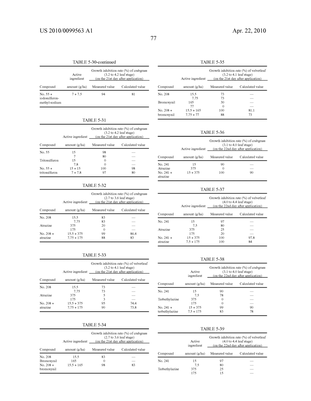 HERBICIDAL COMPOSITIONS CONTAINING BENZOYLPYRAZOLE COMPOUNDS - diagram, schematic, and image 78