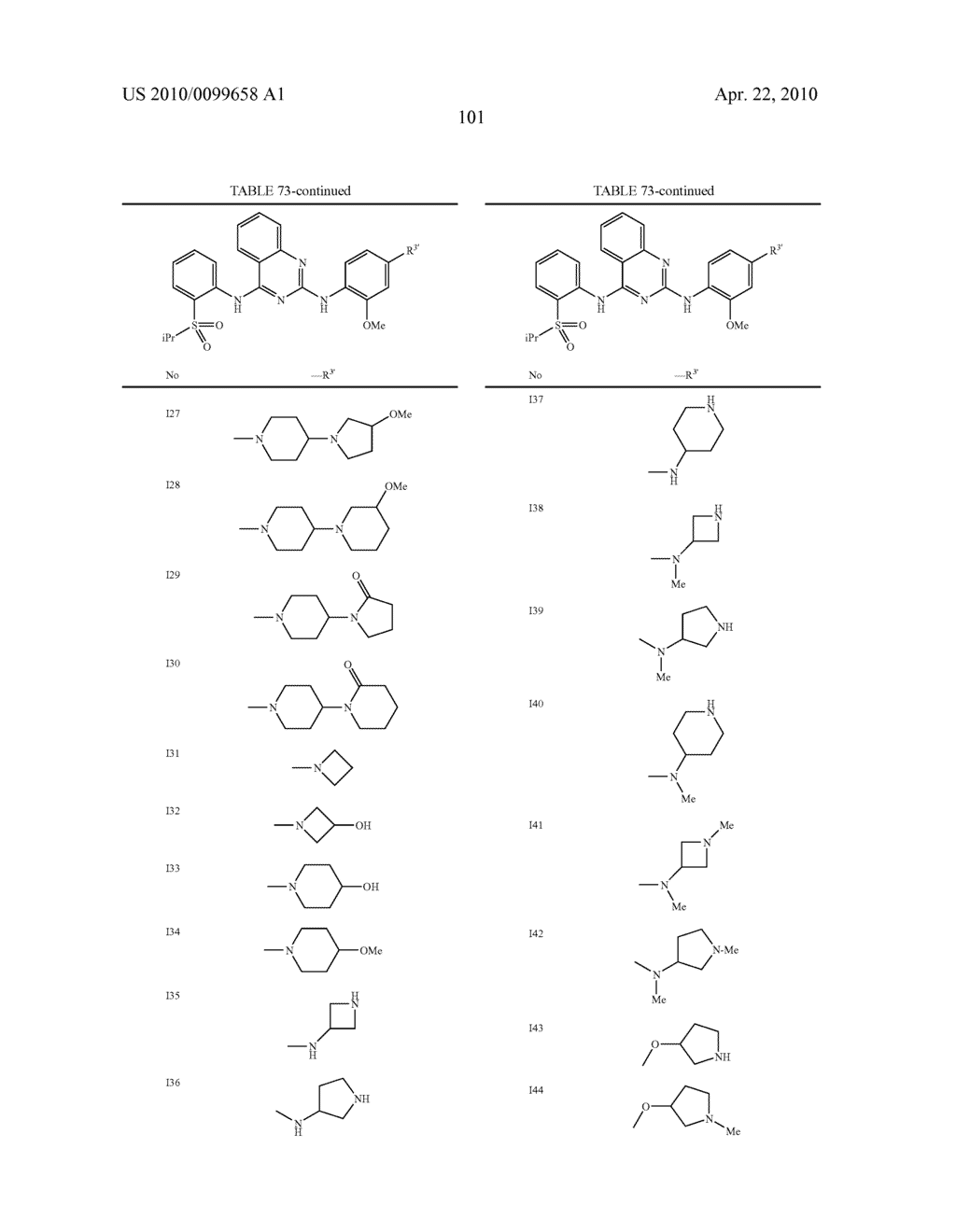 DI(ARYLAMINO)ARYL COMPOUND - diagram, schematic, and image 104
