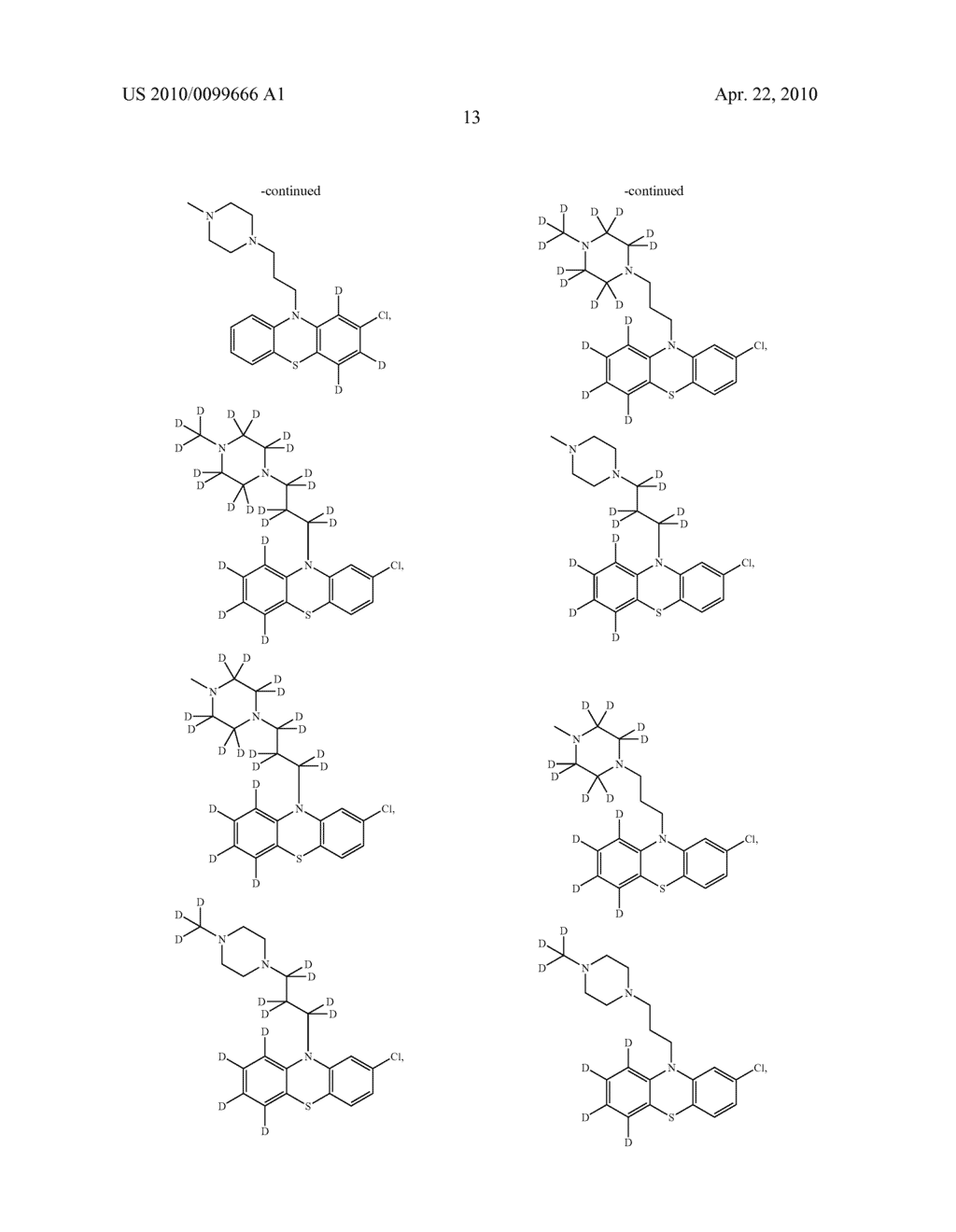 PHENOTHIAZINE MODULATORS OF H1 RECEPTOR AND D2 RECEPTOR - diagram, schematic, and image 14