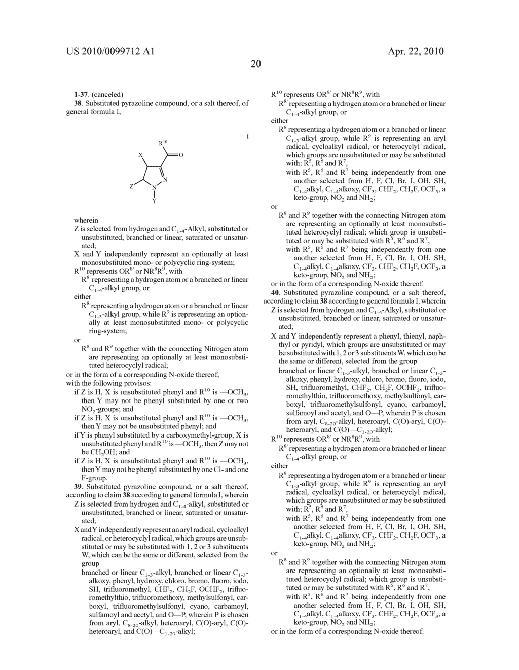 SUBSTITUTED PYRAZOLINE COMPOUNDS WITH ACAT INHIBITION ACTIVITY - diagram, schematic, and image 21