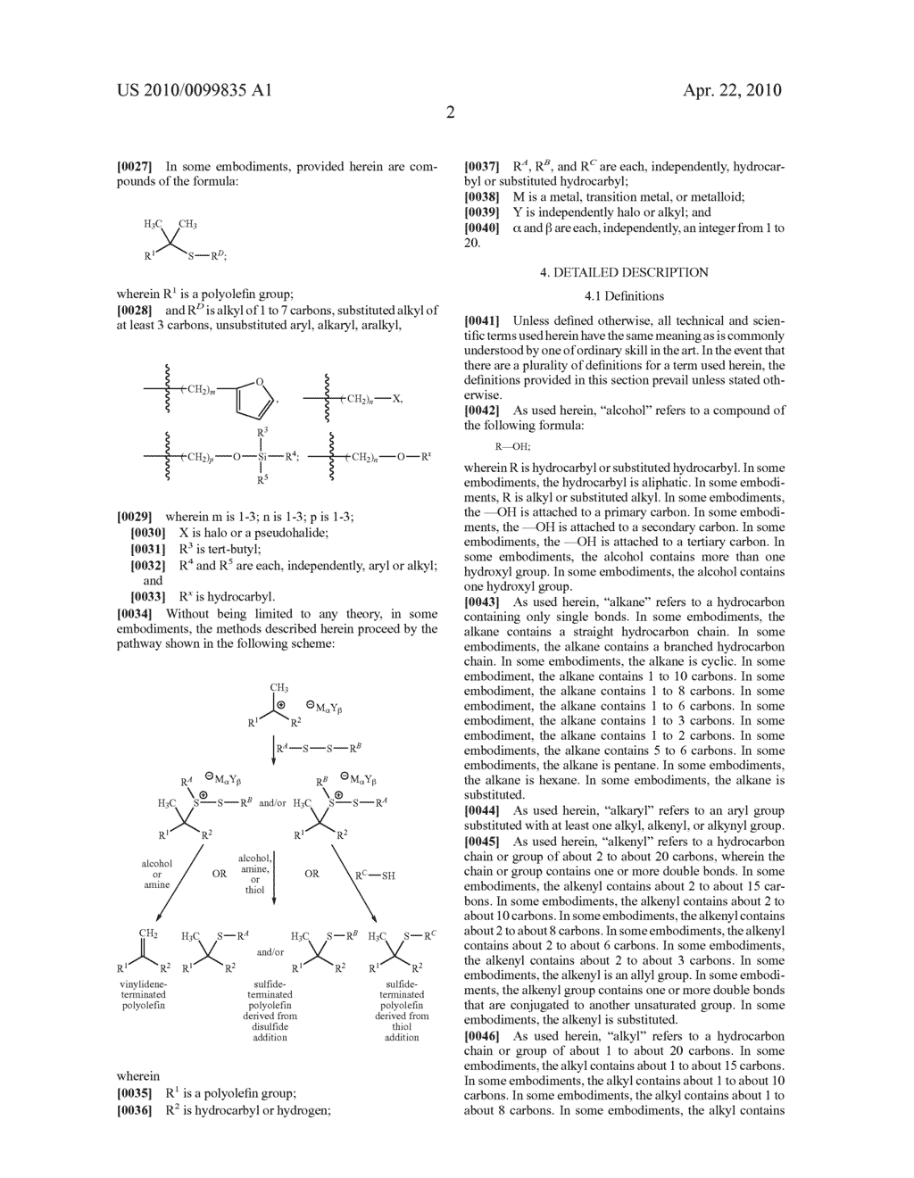 Production of Vinylidene-Terminated and Sulfide-Terminated Telechelic Polyolefins Via Quenching with Disulfides - diagram, schematic, and image 03