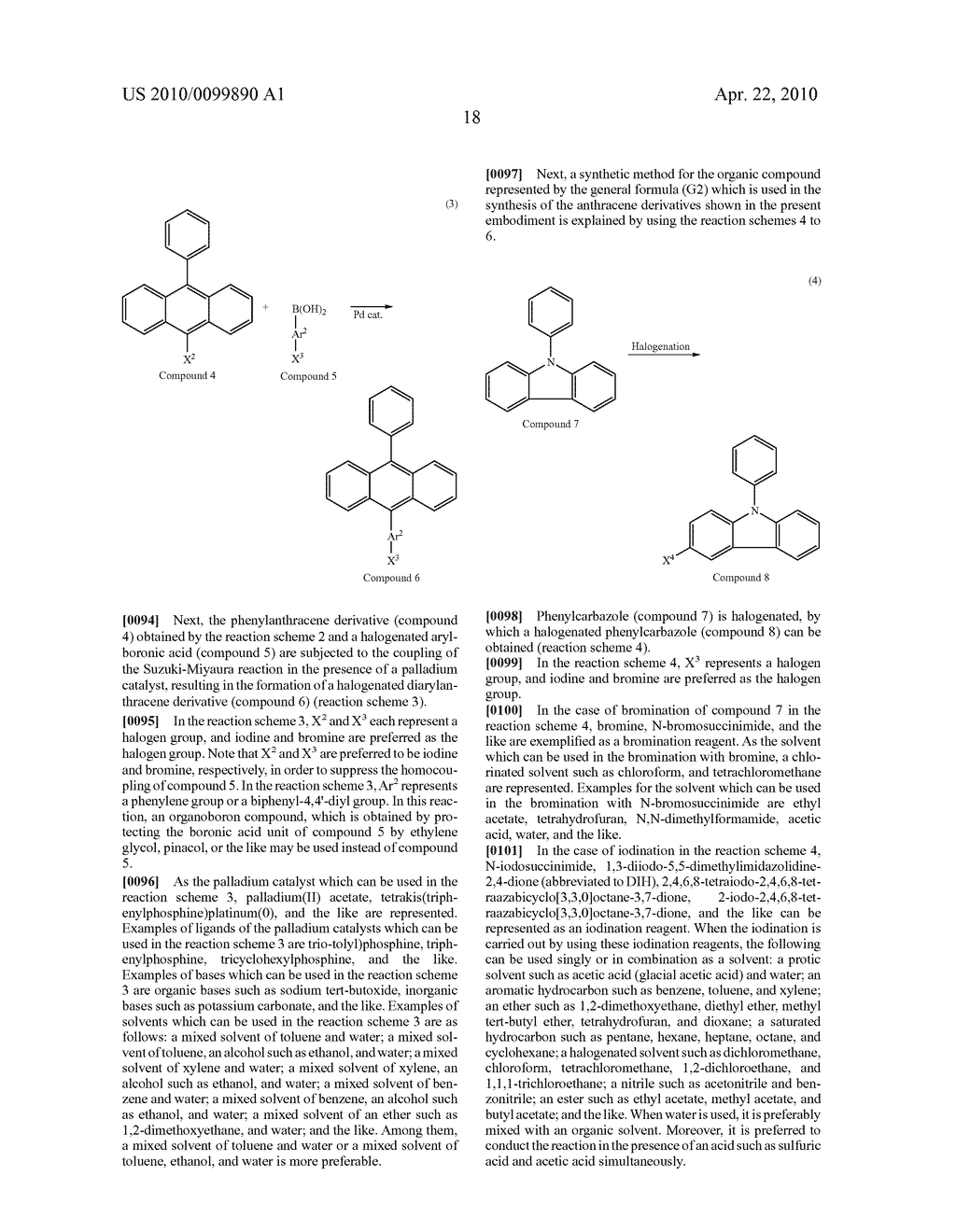 ANTHRACENE DERIVATIVE AND LIGHT-EMITTING DEVICES, ELECTRONIC DEVICES, AND LIGHTING DEVICE USING THE ANTHRACENE DERIVATIVE - diagram, schematic, and image 49