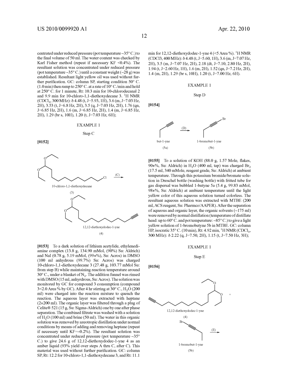 SYNTHETIC NAVEL ORANGEWORM PHEROMONE COMPOSITION AND METHODS RELATING TO PRODUCTION OF SAME - diagram, schematic, and image 20