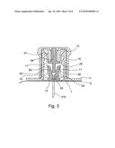 CONTAINER FOR DISPOSABLE NEEDLE OR CANNULA diagram and image