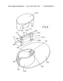 CONTAINER FOR DISPOSABLE NEEDLE OR CANNULA diagram and image