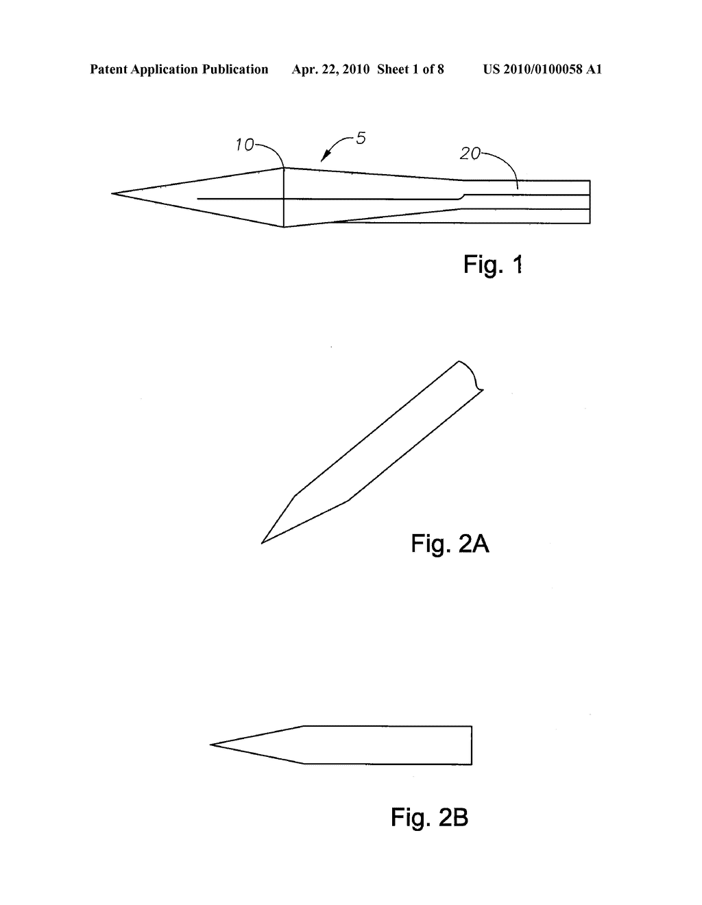 Micro-Vitreoretinal Trocar Blade - diagram, schematic, and image 02