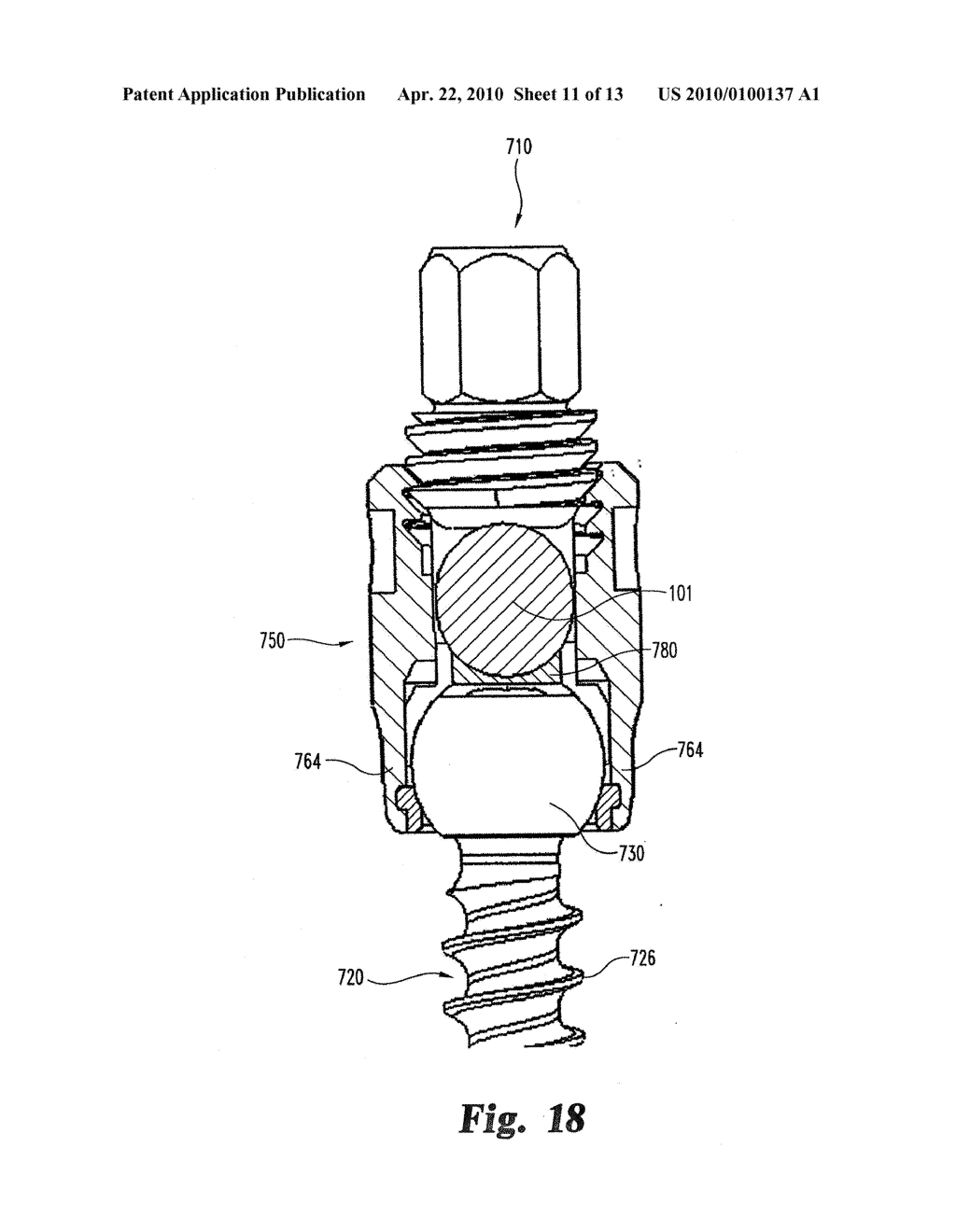 Dynamic Anchor Assembly for Connecting Elements in Spinal Surgical Procedures - diagram, schematic, and image 12