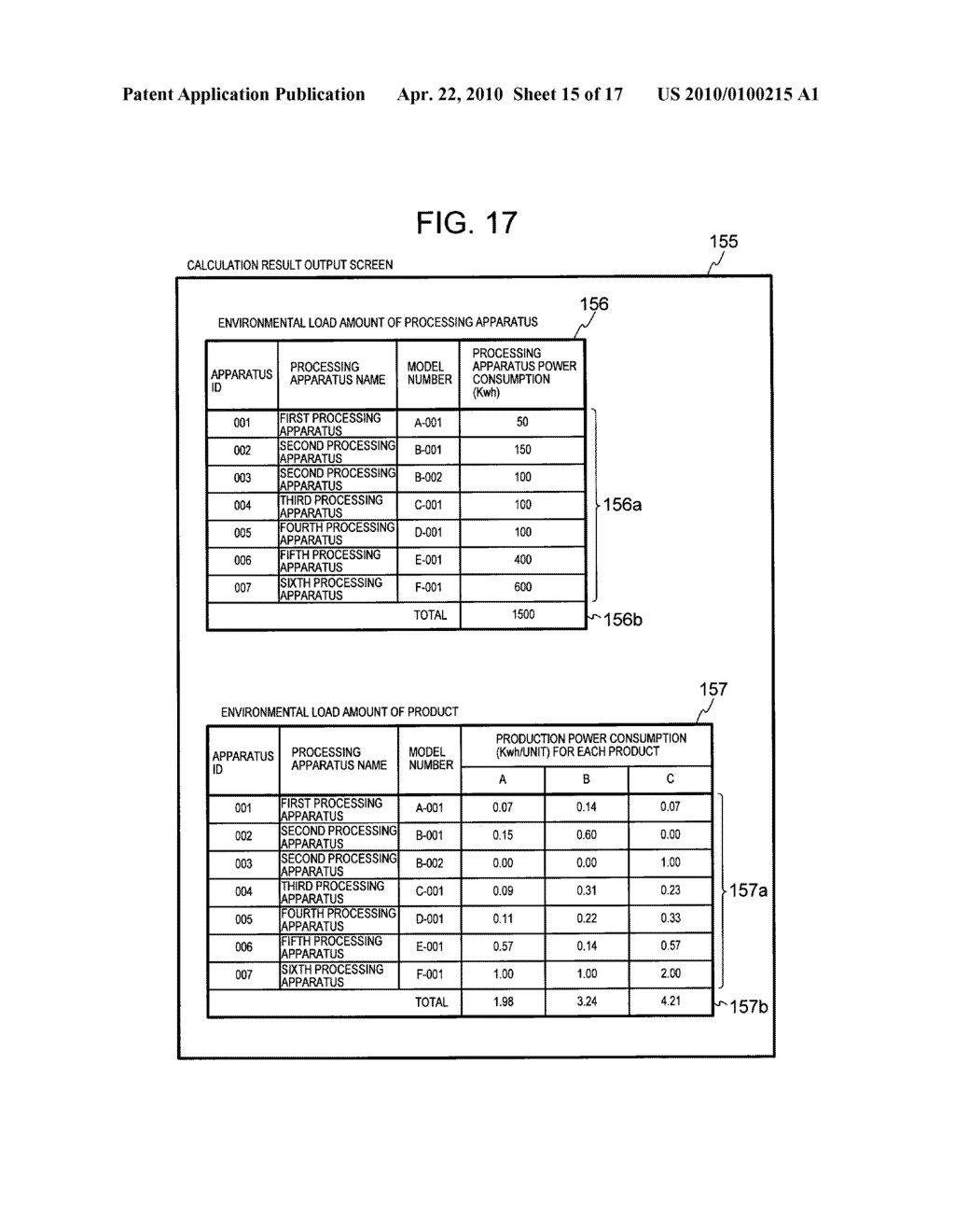 ENVIRONMENTAL LOAD AMOUNT CALCULATION METHOD, EXECUTION PROGRAM THEREFOR, AND EXECUTION APPARATUS THEREFOR - diagram, schematic, and image 16