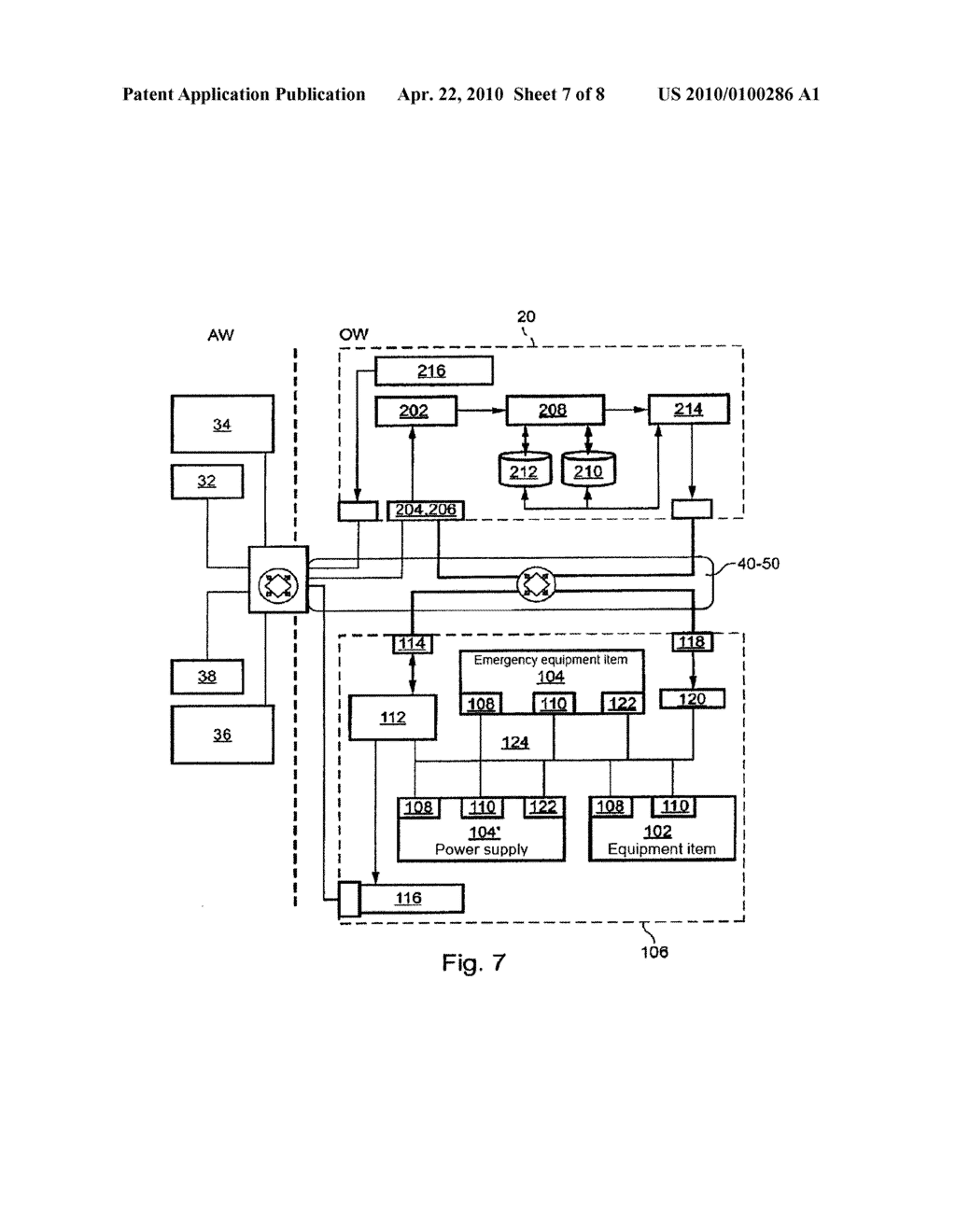 ON-BOARD AERONAUTICAL SYSTEM WITH DYNAMIC RECONFIGURATION, ASSOCIATED METHOD AND AIRCRAFT CARRYING SUCH A SYSTEM - diagram, schematic, and image 08