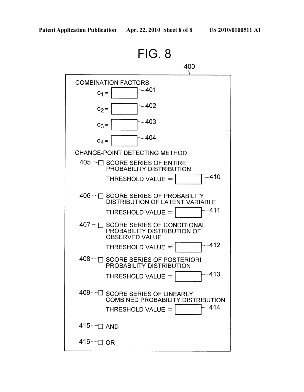 CHANGE-POINT DETECTING METHOD AND APPARATUS - diagram, schematic, and image 09