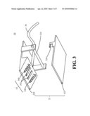 ACCESSING APPARATUS AND METHOD USING THE SAME diagram and image