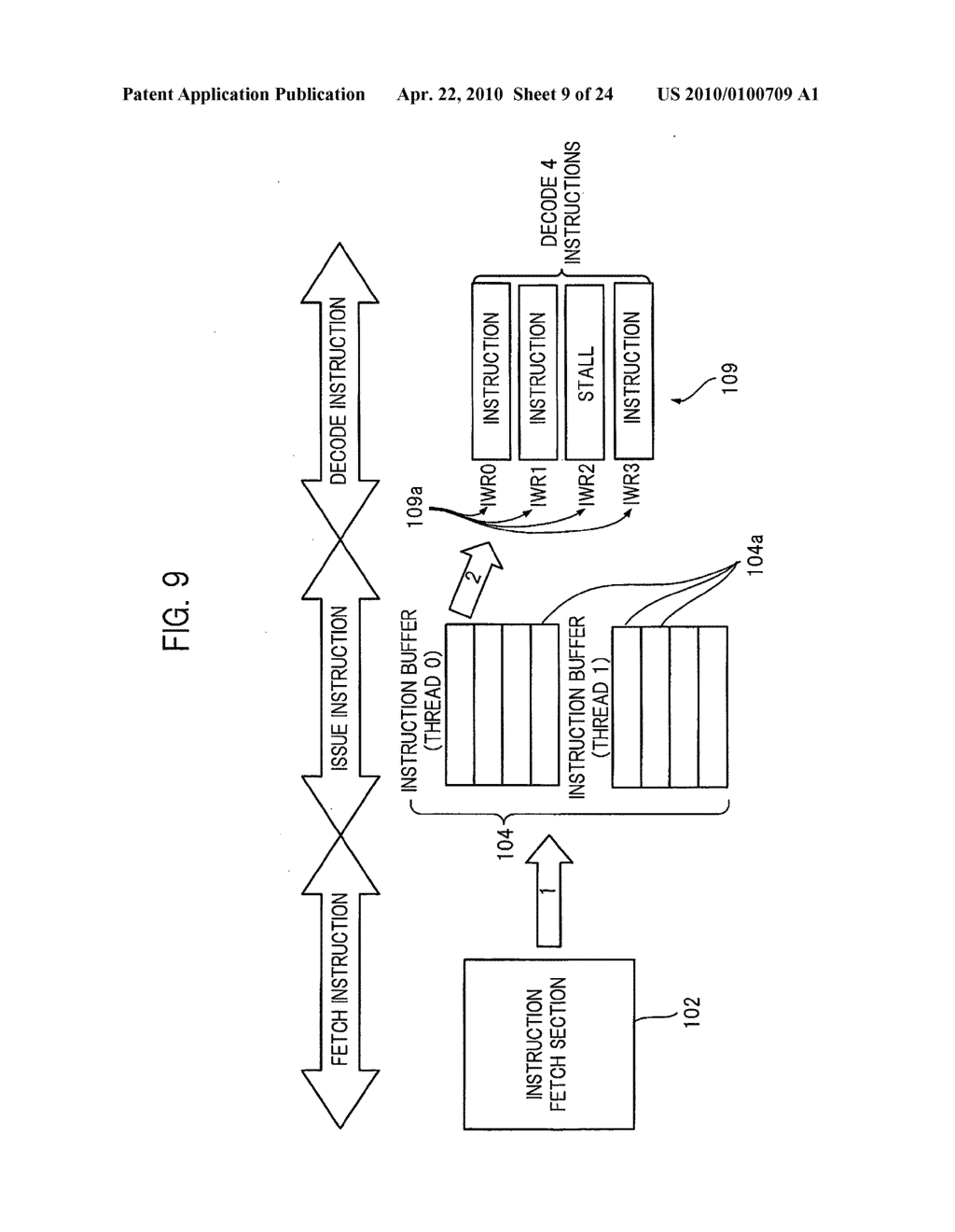 Instruction control apparatus and instruction control method - diagram, schematic, and image 10