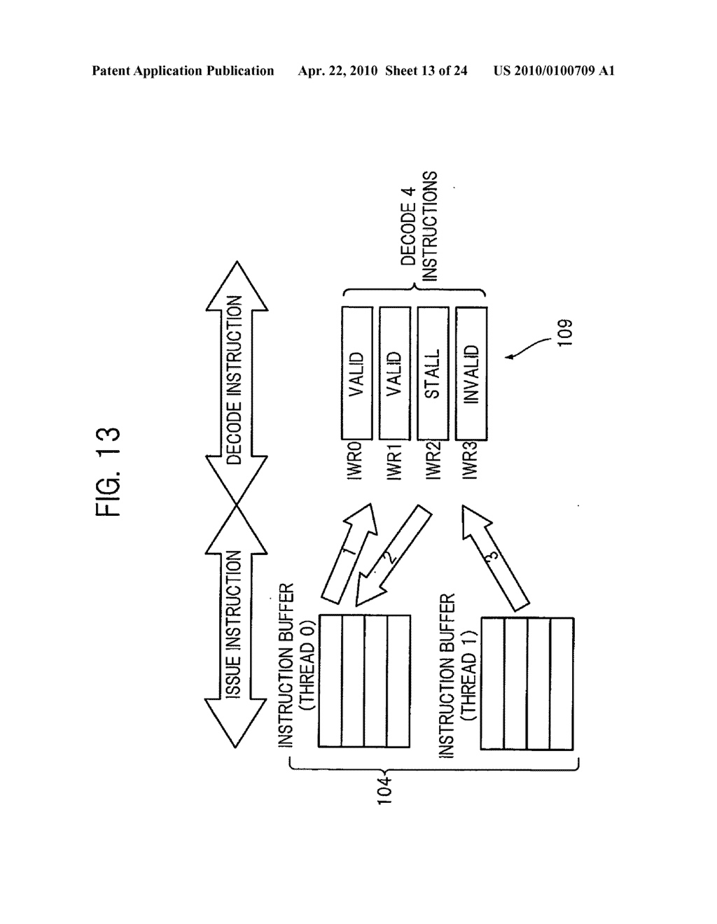 Instruction control apparatus and instruction control method - diagram, schematic, and image 14