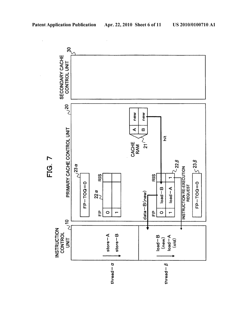 Information processing apparatus, cache memory controlling apparatus, and memory access order assuring method - diagram, schematic, and image 07