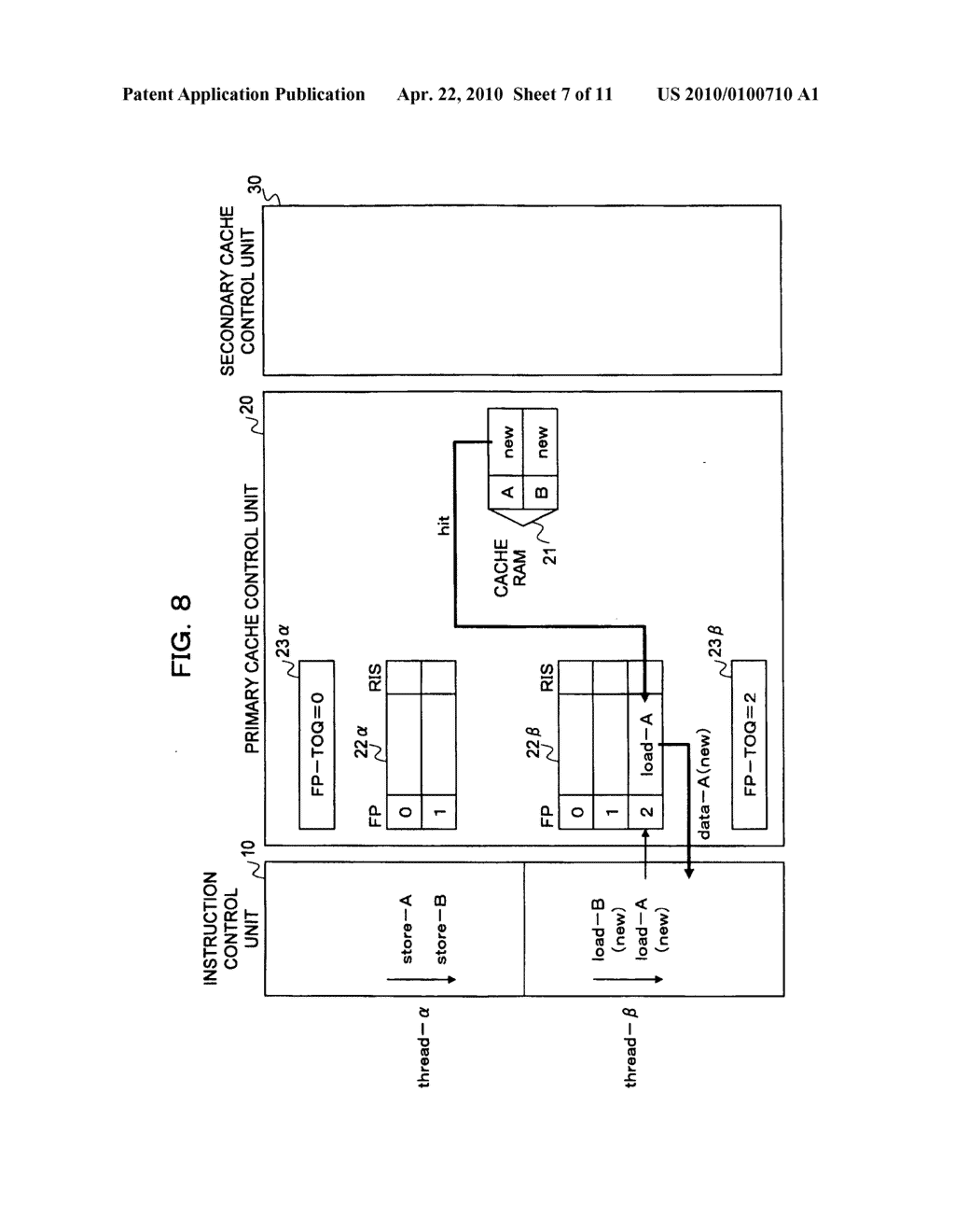 Information processing apparatus, cache memory controlling apparatus, and memory access order assuring method - diagram, schematic, and image 08