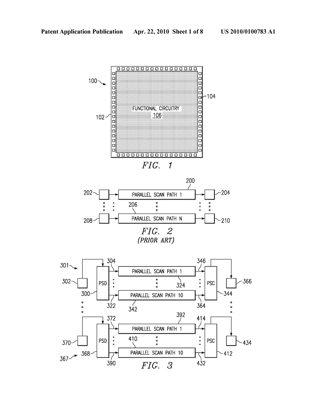 PARALLEL SCAN DISTRIBUTORS AND COLLECTORS AND PROCESS OF TESTING INTEGRATED CIRCUITS - diagram, schematic, and image 02