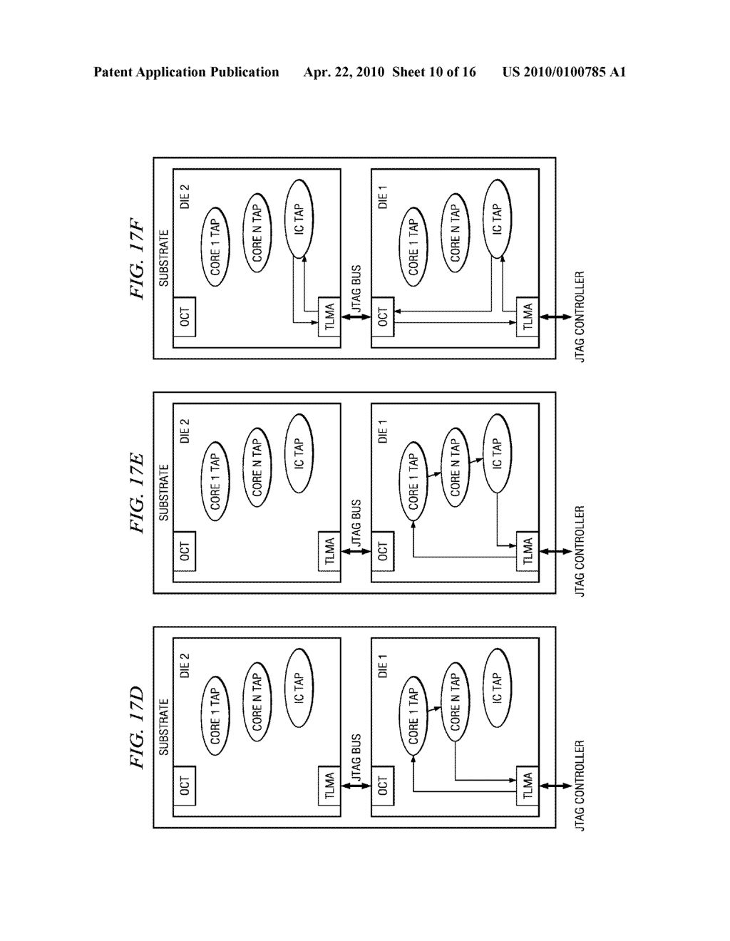 INTEGRATED CIRCUIT WITH JTAG PORT, TAP LINKING MODULE, AND OFF-CHIP TAP INTERFACE PORT - diagram, schematic, and image 11