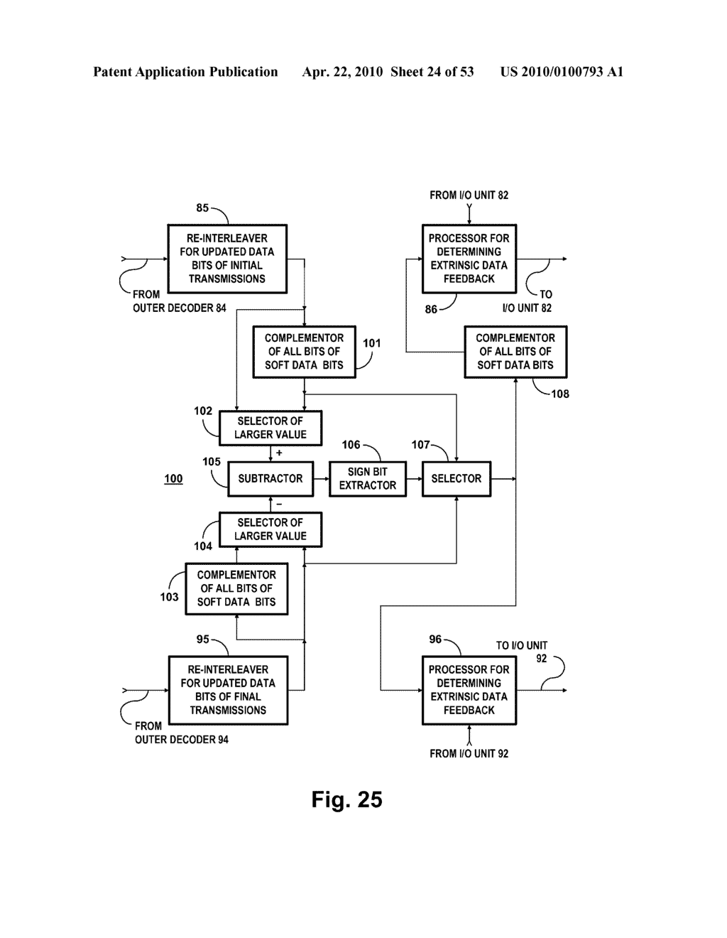 DIGITAL TELEVISION SYSTEMS EMPLOYING CONCATENATED CONVOLUTIONAL CODED DATA - diagram, schematic, and image 25