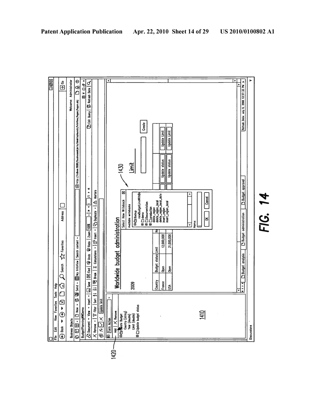 CONTEXTUAL REPORT ELEMENT MAPPING TO WEB SERVICE INPUT PARAMETER - diagram, schematic, and image 15