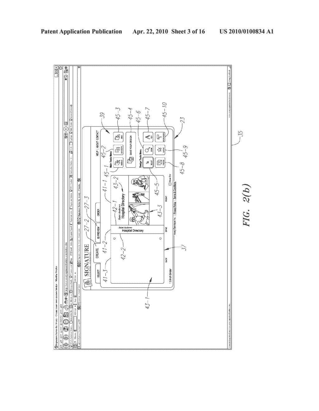 SYSTEM AND METHOD OF ONLINE CUSTOM DESIGN OF PRINTED OFFICE PRODUCTS - diagram, schematic, and image 04