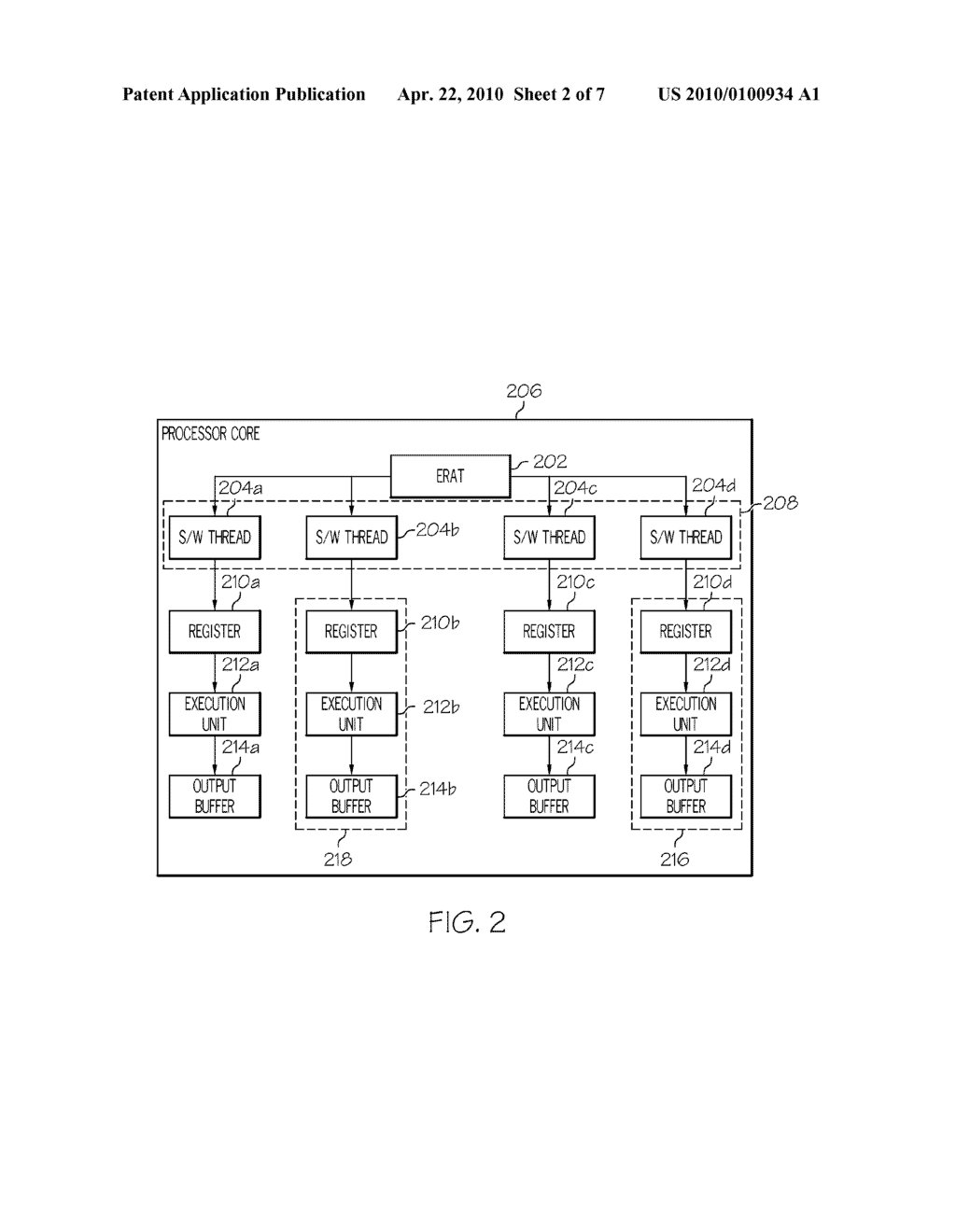 SECURITY METHODOLOGY TO PREVENT USER FROM COMPROMISING THROUGHPUT IN A HIGHLY THREADED NETWORK ON A CHIP PROCESSOR - diagram, schematic, and image 03