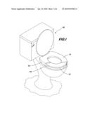 DEODORIZING TOILET SEAT diagram and image