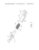 HINGE AND COLLAPSIBLE DEVICE UTILIZING THE SAME diagram and image