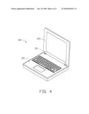 HINGE AND COLLAPSIBLE DEVICE UTILIZING THE SAME diagram and image