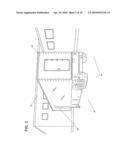 Pre-engineered building for an integral mobile imaging unit diagram and image