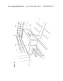 Pre-engineered building for an integral mobile imaging unit diagram and image