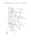 Pre-engineered building for an integral mobile imaging unit diagram and image