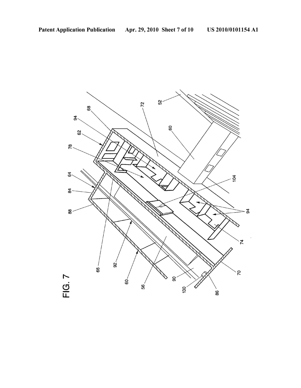 Pre-engineered building for an integral mobile imaging unit - diagram, schematic, and image 08