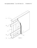 EXTRA STRENGTH BACKING STUD HAVING NOTCHED FLANGES diagram and image