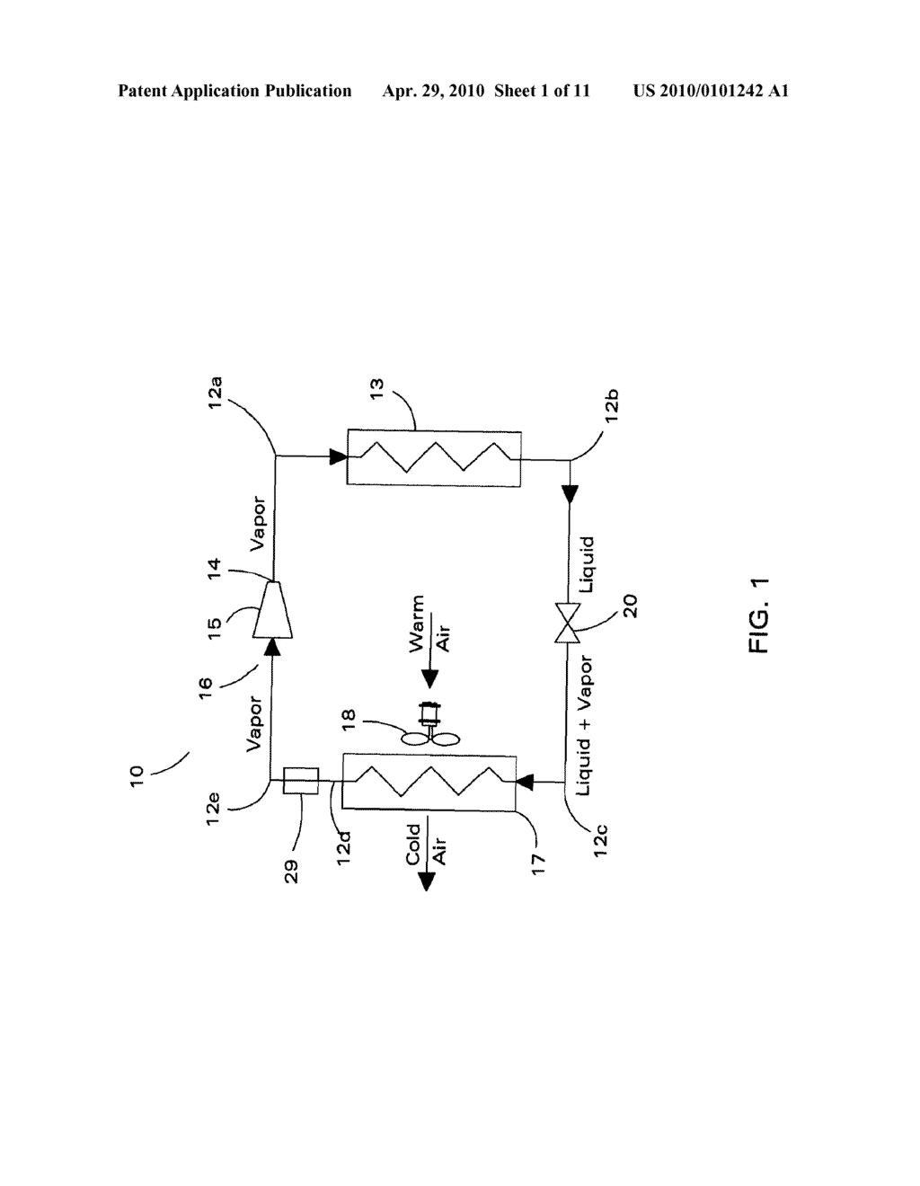 SYSTEM AND METHOD FOR COOLING AIR CONDITIONING SYSTEM ELECTRONICS - diagram, schematic, and image 02