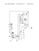 AIR CONDITIONING SYSTEM WITH AN ABSORPTION COMPRESSOR diagram and image