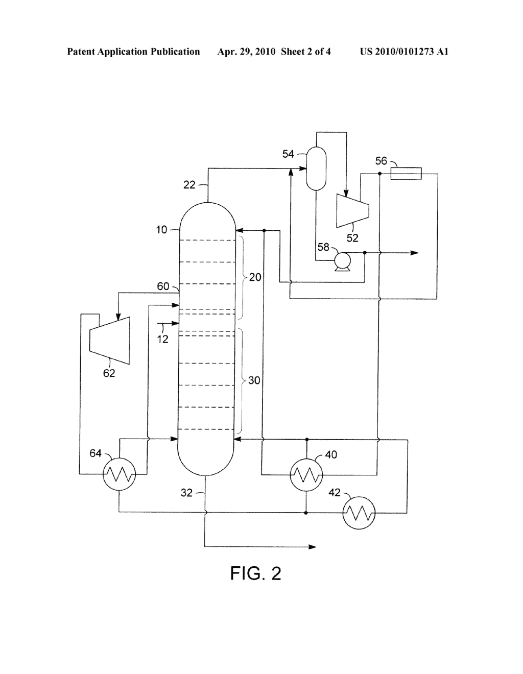 Heat Pump for High Purity Bottom Product - diagram, schematic, and image 03