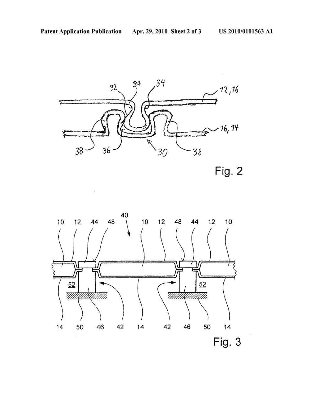 ABSORBER FOR SOLAR HEATING AND METHOD FOR PRODUCING AN ABSORBER - diagram, schematic, and image 03