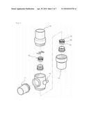 ONE-WAY AIR FLOW VALVE USING ROTARY SPRING diagram and image