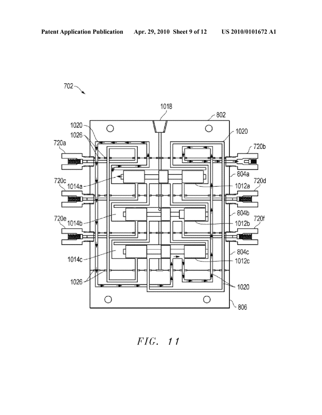 FLUID DIVIDER BLOCK SUITABLE FOR USE AT HIGH PRESSURES - diagram, schematic, and image 10