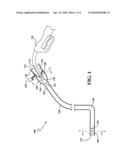 TURBULENT FLOW CONTROL DEVICE FOR FUEL FILLER PIPE diagram and image