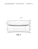 DUAL-WEB APPARATUS FOR FIXING A RADIATION-CURABLE GEL-INK IMAGE ON A SUBSTRATE diagram and image