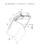 DESKTOP DOUBLE-SIDED ADHESIVE TAPE DISPENSER diagram and image