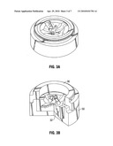 Two piece mold used in manufacture of PDC drill bits and method of using same diagram and image