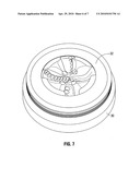 Two piece mold used in manufacture of PDC drill bits and method of using same diagram and image