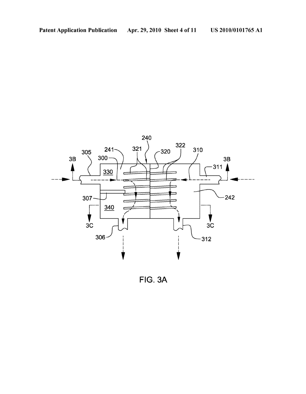 LIQUID COOLING APPARATUS AND METHOD FOR COOLING BLADES OF AN ELECTRONIC SYSTEM CHASSIS - diagram, schematic, and image 05