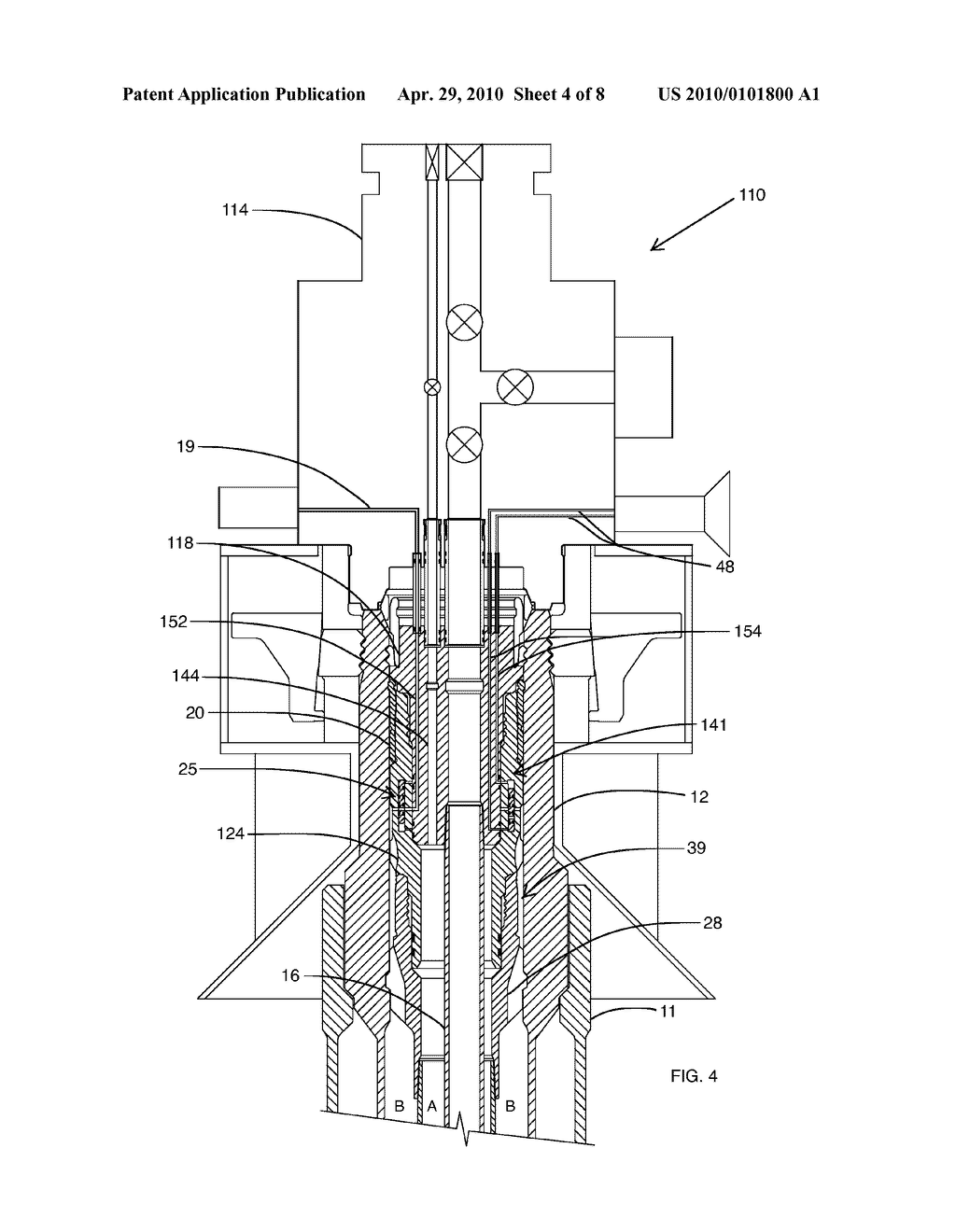 Subsea Completion with a Wellhead Annulus Access Adapter - diagram, schematic, and image 05