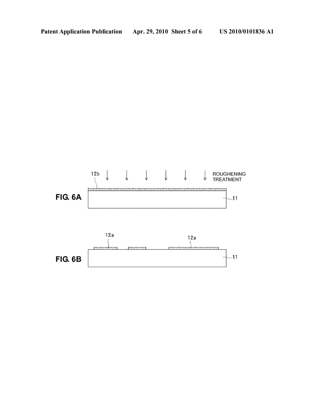 METHOD OF FORMING HOLE FOR INTERLAYER CONNECTION CONDUCTOR, METHOD OF PRODUCING RESIN SUBSTRATE AND COMPONENT-INCORPORATED SUBSTRATE, AND RESIN SUBSTRATE AND COMPONENT-INCORPORATED SUBSTRATE - diagram, schematic, and image 06